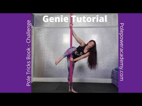Genie Tutorial - Pole Dance Tricks - Beginner