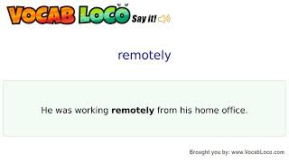 Video thumbnail for remotely