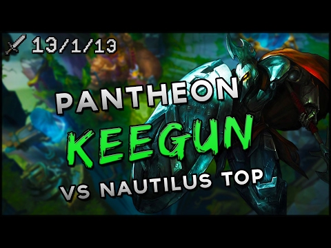 S7 | Keegun Pantheon vs Nautilus TOP | Ranked League VOD