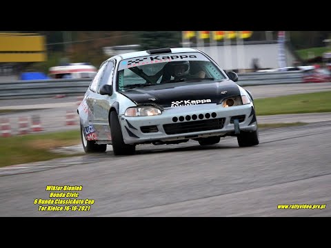 Wiktor Bieniek - Honda Civic - 6 Runda ClassicAuto Cup Tor Kielce 16-10-2021