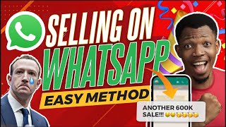 Whatsapp Selling Hack | 10X SALES