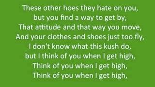 Wiz Khalifa-Kush Do ft. Rockie Fresh Lyrics on Screen
