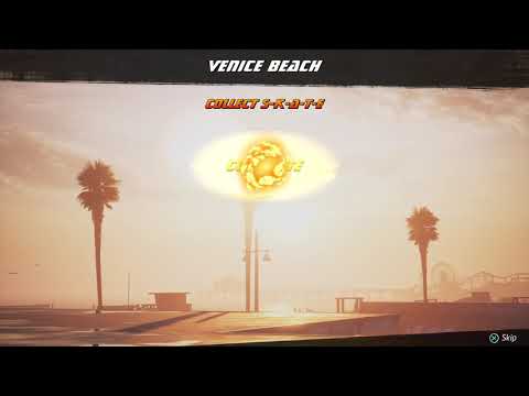 Collect SKATE - Venice Beach Level Park Goal - Tony Hawk's Pro Skater 1 + 2 Remake