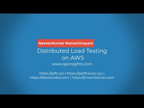 Distributed Load Testing on AWS
