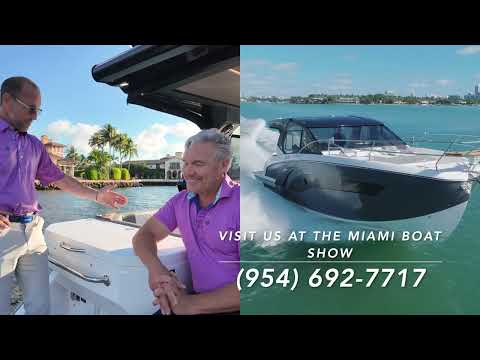 The Hanover Yachts 387: Luxury Sport Cruiser, Sandbar boat, and exceptional value! (954) 692-7177
