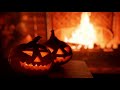 🎃🔥 10 HOURS - Relaxing Halloween Music for Sleep (with Crackling Fireplace Sounds) 🔥🎃