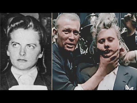 Execution Of Irma Grese - The Beautiful Beast of Auschwitz