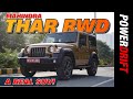 Is Mahindra Thar Rear Wheel Drive a REAL SUV | PowerDrift