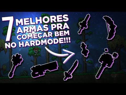 Terraria 1.4.4 I As 7 Melhores Arm4s Pra Começar Bem No Hardmode!