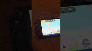 Playing angry birds for 14 minutes and 29 seconds