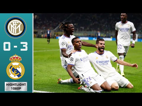 Inter vs Real Madrid 0-3 (agg) Highlights & Goals - Group Stage | UCL 2021/2022