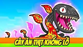 Thử Thách Tiến Hóa Sức Mạnh Cây Ăn Thịt Khổng Lồ Trả Thù Tên Bạn Thân Trong Minecraft Siêu Bất Ổn 🤣