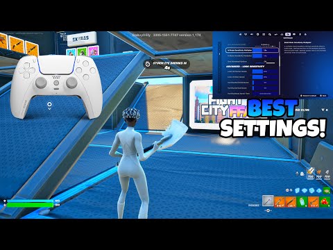 Fortnite 3v3v3v3 Go Goated Zone Wars🐐Gameplay + BEST Controller Settings For Fortnite!