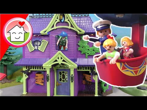 Playmobil Familie Hauser - Dieb auf dem Rummelplatz - Kommissar Overbeck Polizei Geschichte