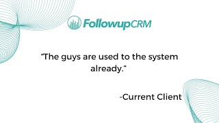 Easy Implementation - Followup CRM
