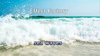 sea waves sound effect