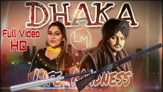 Dhaka - Sidhu Moosewala Feat Afsana Khan  Official