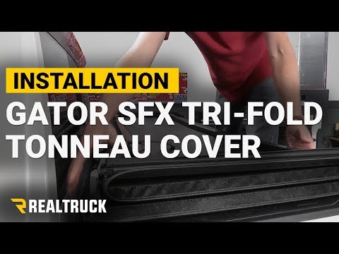 How to Install Gator SFX Tri-Fold Tonneau Cover on a 2019 GMC Sierra