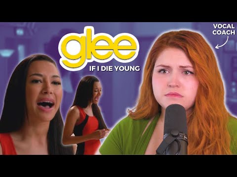 "If I Die Young" I Naya Rivera I Vocal Coach Reacts to GLEE
