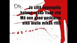 Pyhimys - Vitun huora (Lyrics)