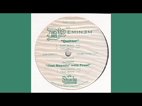 Eminem - Quitter (Remastered)