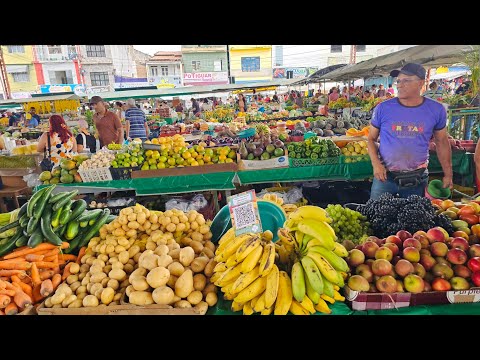 Feira livre, Capim Grosso / Bahia. 