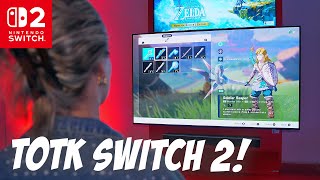 Zelda: Tears of the Kingdom Nintendo Switch 2 Edition – Hands-On Gameplay! (Handheld & TV)