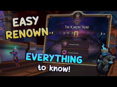 How to MAX OUT Renown with K’aresh Trust in 11.2! 