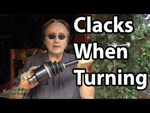 How to Fix Car that Clacks When You Turn (CV Joint and Axle)