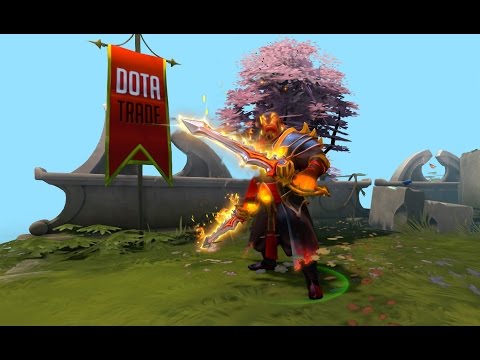 Rapiers of the Burning God Ember Spirit immortal preview Dota 2