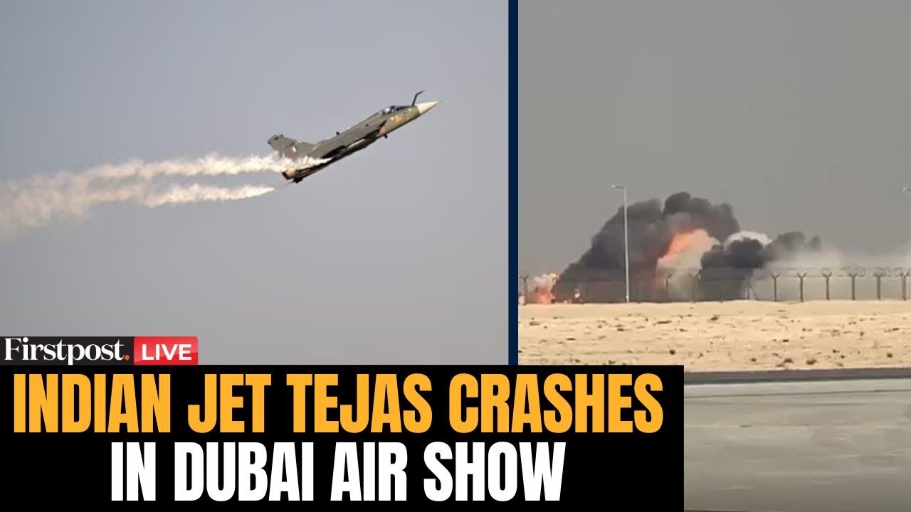 Tejas Crash LIVE: India's Tejas Fighter Jet Crashes in Dubai Air Show | Dubai Air Show 2025 | N18G