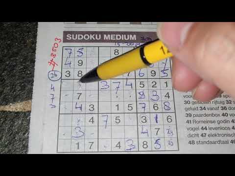 (#3502) Eliminate double digits/pairs to be faster! Medium Sudoku puzzle 10-07-2021 (No Additional)