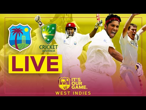 WORLD RECORD Test Run Chase in Full! | Windies v Australia 2003 | LIVE STREAM