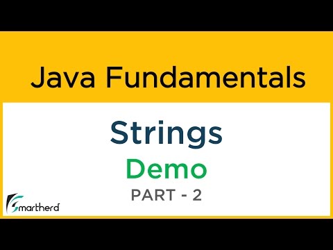 Java STRINGS tutorial with example Java Tutorial for Beginners 7 2