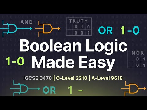 Boolean Logic IGCSE O Level