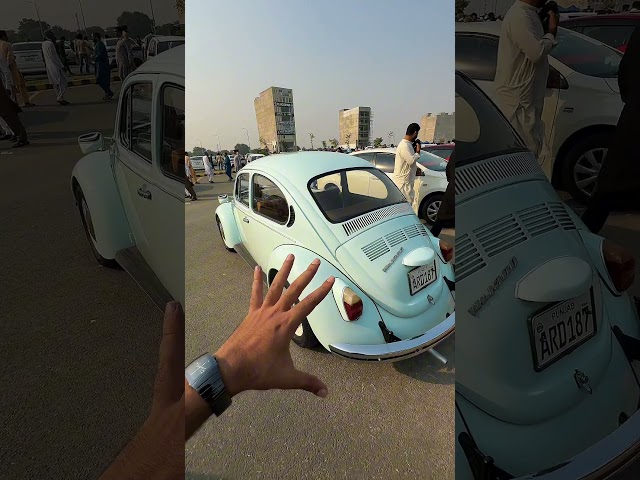 This classic 1973 Volkswagen Beetle available for sale TODAY at PakWheels Car Mela Multan 2025!