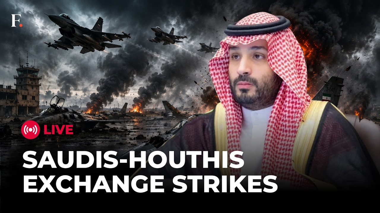 Saudi Airstrikes Hit Yemen As Houthis Threaten Global Oil Supplies | Yemenis Flee By Boat | LIVE