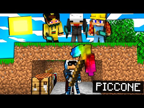 CACCIA ALL'UOMO CON IL PICCONE PIÙ FORTE DI MINECRAFT - MAN HUNT ITA