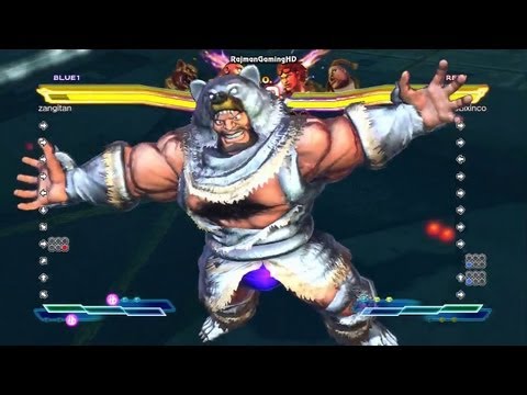 Street Fighter X Tekken - Infiltration | GamerBee | Kiryu Tsukimiya | Zangitan | Pikagoma 'Ranked Ma