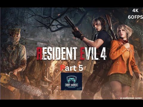 RESIDENT EVIL 4 REMAKE Gameplay Walkthrough PART-5 [4K 60FPS PC] - No Commentary