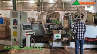 WOODMASTER. MÁY LÀM MỘNG ÂM DƯƠNG CNC 2 Đầu 4 dao đa năng giá rẻ nhất thị trường VN 2020