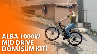 Alba 1000W Elektrikli Bisiklet Dönüşüm Kiti İncelemesi