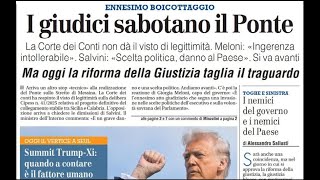 RASSEGNA STAMPA 30 OTTOBRE 2025 QUOTIDIANI NAZIONALI ITALIANI  PRIME PAGINE DEI GIORNALI DI OGGI