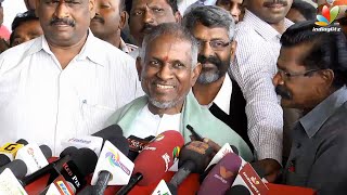 Ilaiyaraaja replies in his typical manner | &#39;Shamitabh&#39; team honour Ilayaraja for his 1000 film