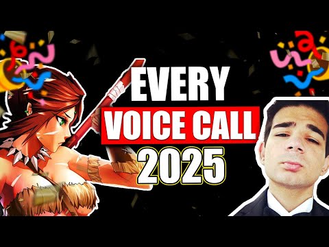 EVERY VOICE CALL TARZANED HAD IN 2025