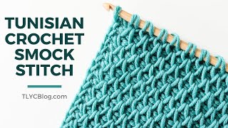 Tunisian Crochet Smock Stitch [You won