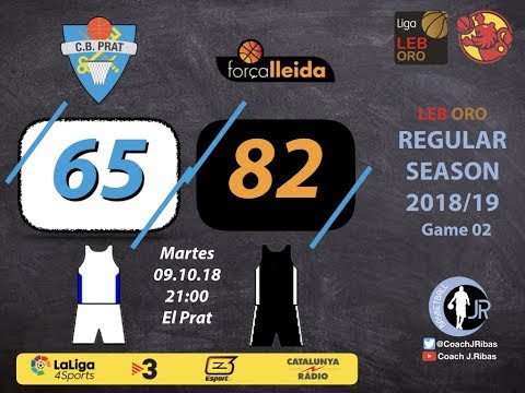 LEBORO 18/19 J02 - CB PRAT vs LLEIDA