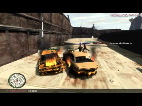 GTA IV - PC - Mar. 26, 2011 - BGF Event Vid #2 - Custom Arena Demo Derbies - BJ's PoV
