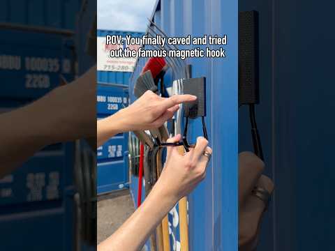 Video: Gator Magnetics Shipping Container Tool Storage with Movable Magnetic Hooks video thumbnail