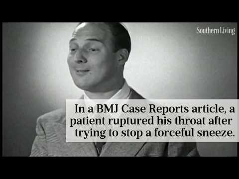 This Is Why You Should Never Hold Back a Sneeze | Southern Living